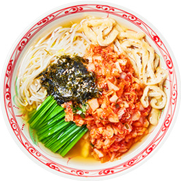 김치듬뿍국수