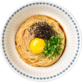 계란간장국수